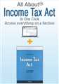 Income Tax Act (Printed Book) with All About Income-tax Act (Web)
